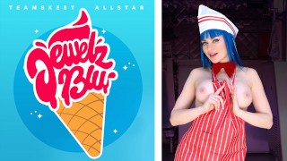 Blue-Haired Jewelz Blu Screams For Ice Cream Orgasm – TeamSkeet All Stars